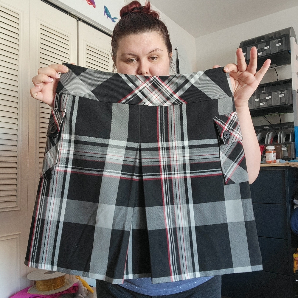 Plaid Skirt